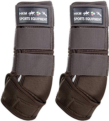 HKM 4057052273049 Softoprengamaschen -Colour-2400 Braunl von HKM