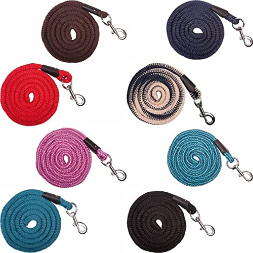 HKM 547049 Strick Aachen mit Karabinerhaken, Länge 180 cm, türkis/aqua HKM 547049 Strick Aachen mit Karabinerhaken, Länge 180 cm, türkis/aqua von HKM