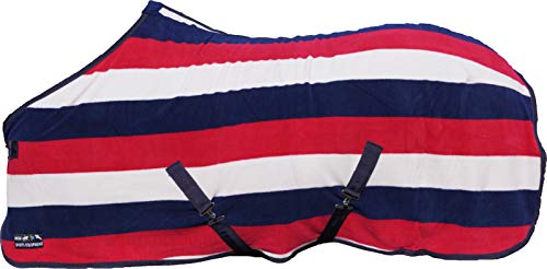 HKM 550816 Abschwitzdecke fashion stripes mit Kreuzgurt, M von HKM