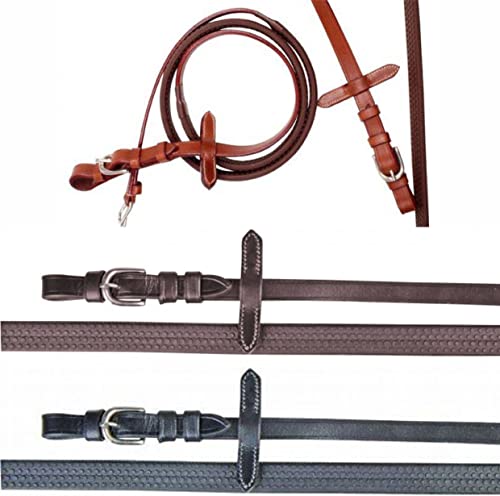 HKM 5644 Zügel mit Gummibezug, schwarz, Warmblut HKM 5644 Zügel mit Gummibezug, schwarz, Warmblut von HKM