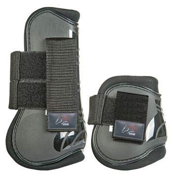 HKM 8566 Springgamaschen und Streichkappen 4er Set, gefüttert, Pony Cob Full von HKM