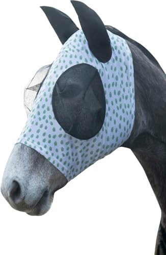 HKM Avocado Fliegenschutzmaske, Weiß/Lila, Warmblut HKM Avocado Fliegenschutzmaske, Weiß/Lila, Warmblut von HKM