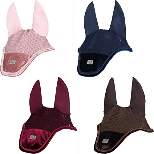 HKM Mellow Velvet Fliegenhaube Dunkelblau Vollblut HKM Mellow Velvet Fliegenhaube Dunkelblau Vollblut von HKM