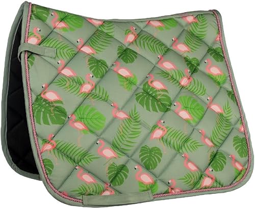 HKM Naples Schabracke, Grün/Pink, Dressur von HKM