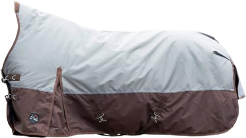 HKM Norwich- 600D mit Fleecefutter Highneckdecke, Beige/Braun, 145 von HKM