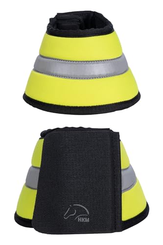 HKM Reflective Hufglocken Neon Gelb Vollblut HKM Reflective Hufglocken Neon Gelb Vollblut von HKM