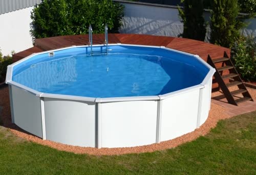 Aufstellpool Starzon 3,60 x 1,32m Spezial Stahlwandpool 360x132cm von HKP-Handelskontor Preller GmbH