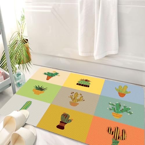 HKPOEQ Badematte Weiche Badteppich rutschfest Badzimmermatte Teppich Badezimmerteppich Duschmatte & Schlafzimmer,Vintage, Botanische Kaktusblüten in Vase Sukkulente Peyote Essence Tropica,50x80 cm HKPOEQ Badematte Weiche Badteppich rutschfest Badzimmermatte Teppich Badezimmerteppich Duschmatte & Schlafzimmer,Vintage, Botanische Kaktusblüten in Vase Sukkulente Peyote Essence Tropica,50x80 cm von HKPOEQ