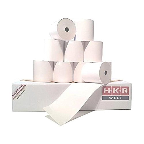 50 Thermo-Kassenrollen 80mm x 50m x 12mm [Ø 63mm] Thermopapier Bonrolle - 80mm, 50m lang - 50 Thermorollen von HKR-Welt