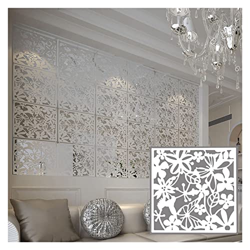 HKSDKABOP Aufhängen der Raumtrennbildschirm, PVC-Hängeraumteiler-Bildschirmplatte 40x40cm Multicolor-Packung mit Mehreren Platten(White,20pcs) von HKSDKABOP