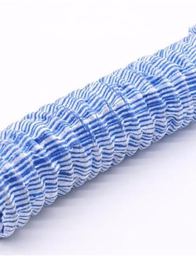 HKSDKABOP Weiche Durchdringung des Bodens durchbohrte Abwass Perforiertes gewelltes Abflussrohr for die Landschaftsgestaltung im Freien, blau, 5 cm Durchmesser, mehrere Längen(4m/13ft) von HKSDKABOP