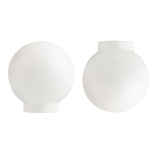 HKSDKABOP Ziehen Sie den versteckten Griff an der Fingerkant Aluminiumlegierung Verdeckter Fingerzug-Schrankgriff Mehrfarbig Mehrere Größen 2er-Pack(White,Single Hole) von HKSDKABOP