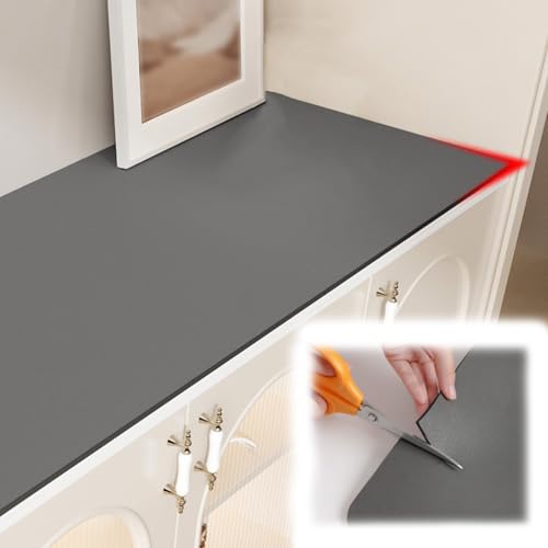 HKSDKABOP schmale Fensterkissen, Fensterbankmatte, Mehrfarbig, mehrere Größen(Dark Gray,160x30cm (63.0x11.8)) von HKSDKABOP