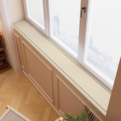 HKSDKABOP schmale Fensterkissen, Fensterbankmatte aus Kieselgur, 60–200 cm x 10–40 cm(D,120cmx15cm (47 1/4" x5 7/8")) von HKSDKABOP