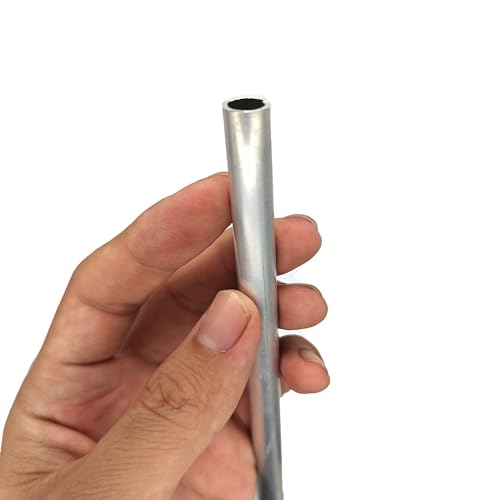 Metall-Aluminium-Rohr, Aluminium-Rundrohr, Legierung 6061, mehrere Größen (100–500 mm x 44–73 mm x 2–7,5 mm)(100mm 54x4mm) von HKSDKABOP