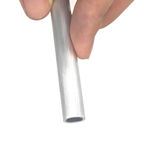 Metall-Aluminium-Rohr, Rundrohr aus Aluminiumlegierung 6061, 26–32 mm x 1–10 mm, 500 mm, for Aufhängen von Handtüchern, for den Industriebau(32x1mm) von HKSDKABOP