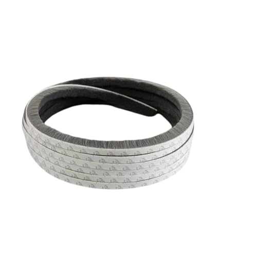 Türen mit Dünnschicht, Selbstklebende Bürstendichtungsleiste for Schiebetüren, Fenster, mehrfarbig, mehrere Größen(Gray,Width 0.9CM*Height 0.5CM*Length 2000CM) von HKSDKABOP