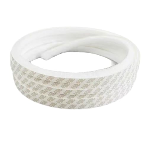 Türen mit Dünnschicht, Selbstklebende Bürstendichtungsleiste for Türen und Fenster, 0,7–0,9 cm x 0,5–2,3 cm, mehrfarbig(White,Width 0.9CM*Height 0.5CM*Length 2000CM) von HKSDKABOP