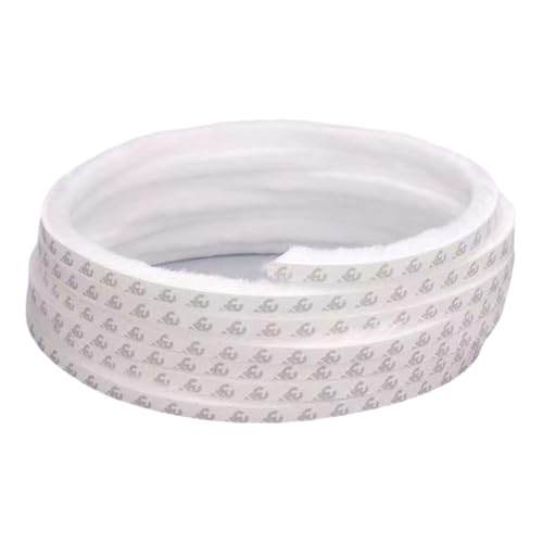 Türen mit Dünnschicht, Selbstklebende Tür-/Fensterbürste, Dichtungsstreifen, mehrfarbig, mehrere Größen(White,Width 0.7CM*Height 0.8CM*Length 2000CM) von HKSDKABOP