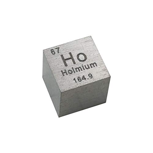 hochdichte Elemente Nickel-Cube, Dichte Metallwürfel Periodensystem 10mm Mehrere Elemente(Holmium) von HKSDKABOP
