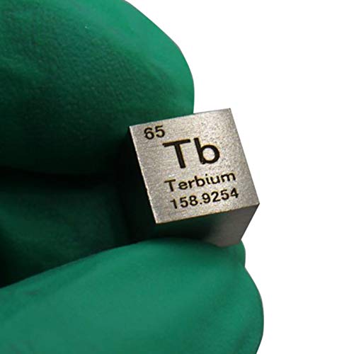 hochdichte Elemente Nickel-Cube, Dichte Metallwürfel Periodensystem 10mm Mehrere Elemente(Terbium) von HKSDKABOP