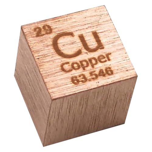 hochdichte Elemente Nickel-Cube, Kupferelementwürfel in mehreren Größen for Sammlungslaborexperimente(50x50x50mm) von HKSDKABOP