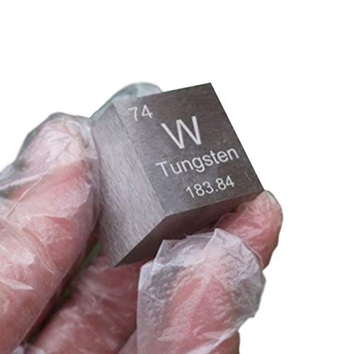 hochdichte Elemente Nickel-Cube, Zinnelement-Dichtewürfel, 1 Zoll, for das Studium des Periodensystems(Tungsten) von HKSDKABOP