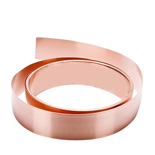 reines Kupfermetall, 99.9% Pure Copper Sheet Roll High Purity Cu Metal Foil 0.15-0.2mm Thick 7-30mm Width Multiple Sizes(0.2x20mmx5meter) von HKSDKABOP
