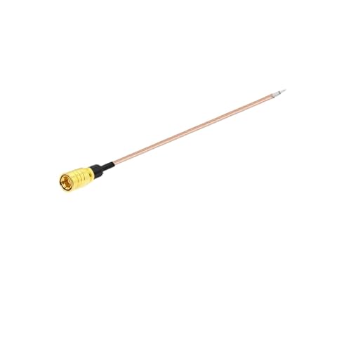HKVTVCYPYA 10 STÜCKE Single End SMB Female Jack Auf PCB Solder Zopf 50Ohm RG178 Kabel RF Koaxialkabel Anschlusskabel(SMB F to PCI-15CM) von HKVTVCYPYA