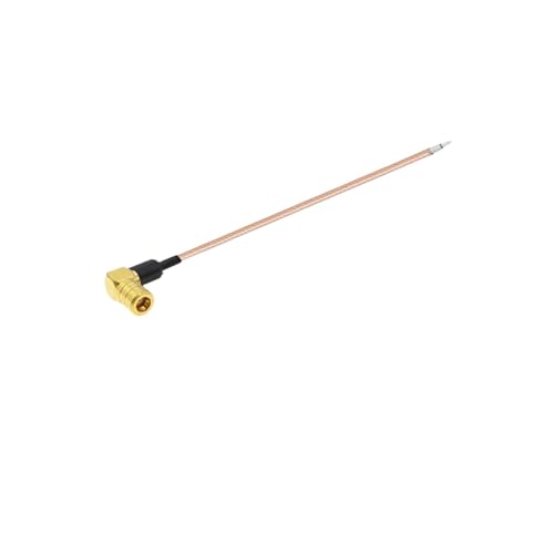 HKVTVCYPYA 10 STÜCKE Single End SMB Female Jack Auf PCB Solder Zopf 50Ohm RG178 Kabel RF Koaxialkabel Anschlusskabel(SMB F90 to PCI-50CM) von HKVTVCYPYA