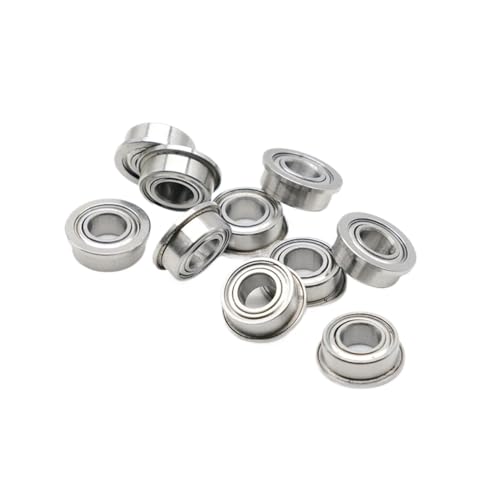 HKVTVCYPYA 10 Stücke MF105ZZ Lager 5x10x4mm Doppelt Geschirmt Miniatur Flansch MF105 Z ZZ Kugellager(10PF635ZZ) von HKVTVCYPYA