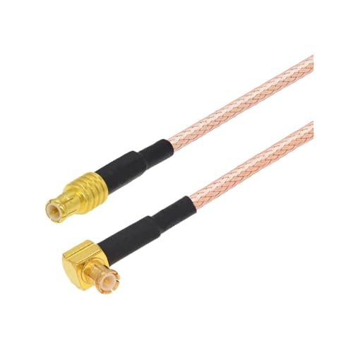 HKVTVCYPYA 10 Stücke Rechtwinklig MCX Stecker Auf Stecker Stecker RF Koaxialkabel RG316 Coax Jumper Pigtail Verlängerung Kabel(MCX M to MCX M90-40CM) von HKVTVCYPYA