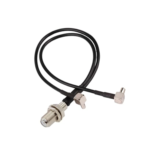 HKVTVCYPYA 10 stücke F Weiblichen Zu Y Typ 2X TS9 Rechtwinklig Männlichen Splitter Combiner Kabel Zopf RG174 3G/4G Antenne Verlängerung Jumper(F to 2 x TS9 RG174) von HKVTVCYPYA