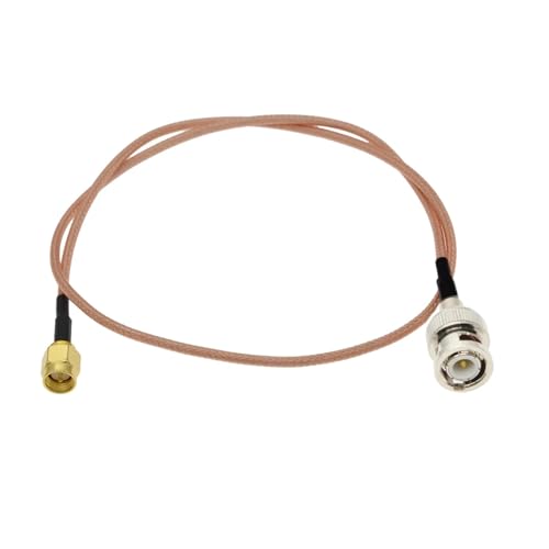 HKVTVCYPYA 10PCS RF Kabel RP-SMA Stecker Auf BNC Stecker RG316 Zopf 50Ohm Verlängerung CCTV Kamera DVR System Koaxial Jumper(BNC M to SMA M-50CM) von HKVTVCYPYA
