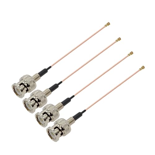 HKVTVCYPYA 10PCS RG178 Kabel MHF Weibliche Zu Wasserdichte BNC Stecker For Video Antenne Verlängerung Zopf Jumper(BNC M to MHFF-20CM) von HKVTVCYPYA
