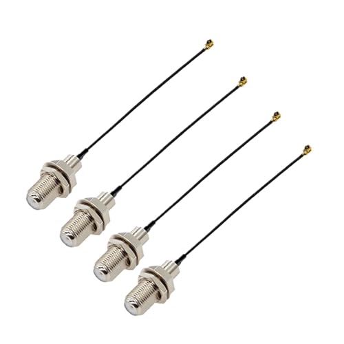 HKVTVCYPYA 10PCS Weiblich/Männlich Zu U.FL/ MHF4 Weibliche Jack Pigtail RF 1,13 RG178 Koaxialkabel 3G Antenne Verlängerung Kabel Draht(F-M to MHF F-30CM) von HKVTVCYPYA