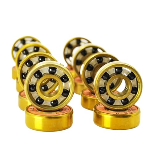 HKVTVCYPYA 16 stücke 6082RS Schwarz Keramik Kugellager 8 * 22 * 7mm Siliziumnitrid Roller Skateboard Rad Goldene Lager HKVTVCYPYA 16 stücke 6082RS Schwarz Keramik Kugellager 8 * 22 * 7mm Siliziumnitrid Roller Skateboard Rad Goldene Lager von HKVTVCYPYA