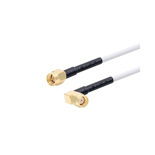 HKVTVCYPYA 1M-15M SMA Stecker Auf RG58 50ohm Koaxialkabel Stecker Antenne Verlängerung Stecker Adapter Zopf(SMA M to RP M90-15M) von HKVTVCYPYA