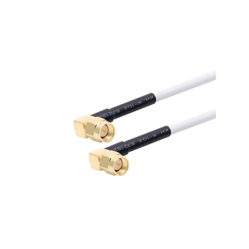 HKVTVCYPYA 1M-15M SMA Stecker Auf RG58 50ohm Koaxialkabel Stecker Antenne Verlängerung Stecker Adapter Zopf(SMA M90 to SMA M90-3M) von HKVTVCYPYA