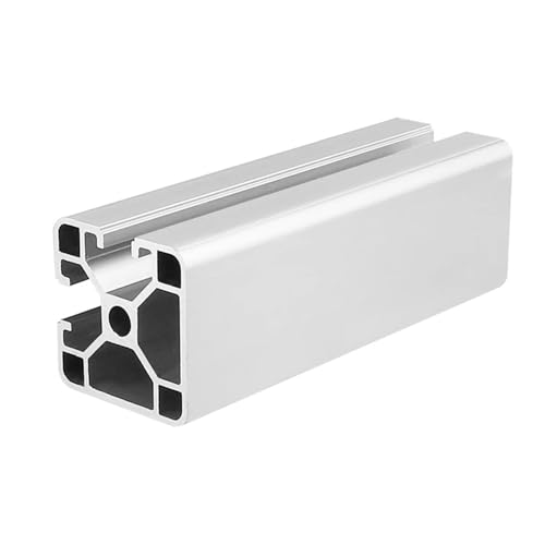 HKVTVCYPYA 1PC 4040 N2 Aluminium Profil Extrusion EU Standard Eloxiert Linear Schiene for CNC 3D Drucker Teile(Silver,400mm) von HKVTVCYPYA