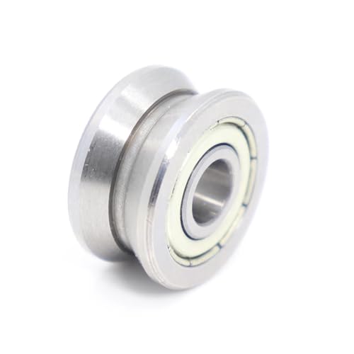 HKVTVCYPYA 1PC 7 * 22 * 11mm V Groove Pulley Spuren Walking Führungsschiene Lager Roller LV20-7ZZ von HKVTVCYPYA