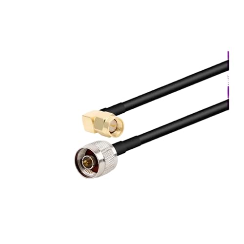 HKVTVCYPYA 1PC N Stecker Auf SMA Buchse RF Koaxial RG58 Kabel 50ohm Antenne Verlängerung Stecker Adapter Zopf(SMA M90 to N M-3M) von HKVTVCYPYA