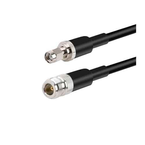 HKVTVCYPYA 1PC SMA Stecker Auf N Stecker Stecker LMR400 Kabel 50Ohm 50-7 RF Koaxial Verlängerung Jumper Pigtail Adapter(RP SMA M to N F-1M) von HKVTVCYPYA