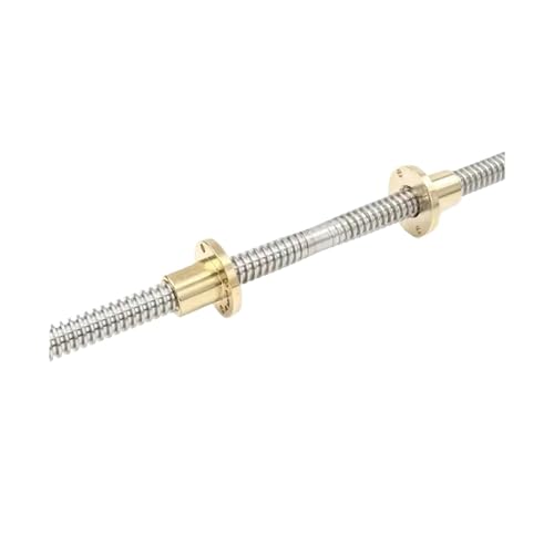 HKVTVCYPYA 1PC T20 Blei Schraube Rechts-links Länge 100-1000mm OD 20mm Blei 4mm Mit Mutter for 3D Drucker Teil(Lead 4mm-200mm) von HKVTVCYPYA