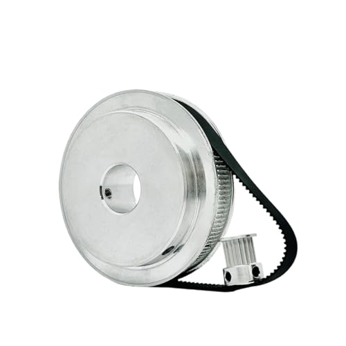 HKVTVCYPYA 2GT 2M 120T 20T Zahnriemenscheibe Set Riemenbreite 10mm Bohrung 3-25mm Rad Synchronriemenscheibe Riemensatz(120T Bore 8mm,610mm-20T Bore 8mm) von HKVTVCYPYA