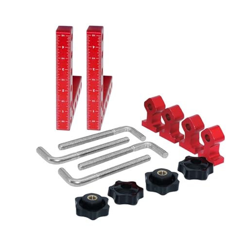 HKVTVCYPYA 2Set 160mm Holzbearbeitung Ecke Klemmen Rechten Winkel Lineal L-förmigen Hilfs Platz Positionierung Platten Befestigung(120mm) von HKVTVCYPYA