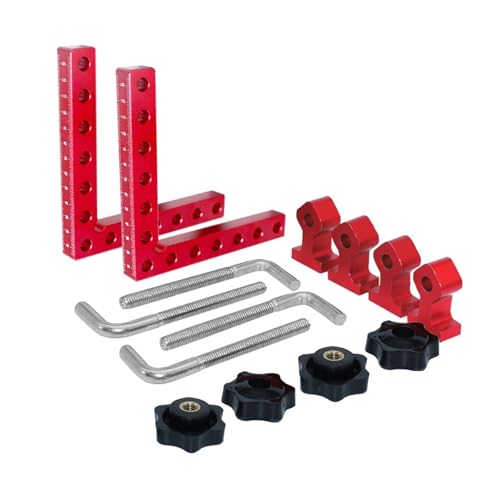 HKVTVCYPYA 2Set 160mm Holzbearbeitung Ecke Klemmen Rechten Winkel Lineal L-förmigen Hilfs Platz Positionierung Platten Befestigung(140mm) von HKVTVCYPYA