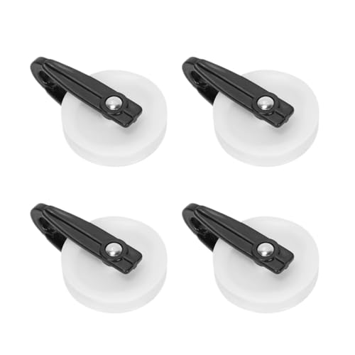 HKVTVCYPYA 4Pcs Nylon Wäscheleine Pulley Outdoor Puller Seil Pulley Draht Seil Pulley for Outdoor Wäscheleinen von HKVTVCYPYA