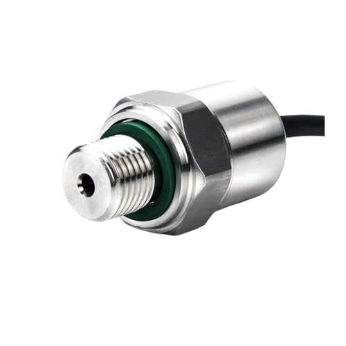 HKVTVCYPYA Drucksensor Sender G1/4 5-12V 0-5V Wasser for Öl Kraftstoff Gas Luft Keramik Edelstahl(3.3V OUT 0.4-2.4V-0-2Mpa) von HKVTVCYPYA
