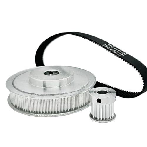 HKVTVCYPYA HTD3M 20T 100T Zahnriemensatz Riemenbreite 15mm Bohrung 5-25mm Riemenscheibensatz Synchronrad(100T Bore 12mm,900mm-20T Bore 14mm) von HKVTVCYPYA